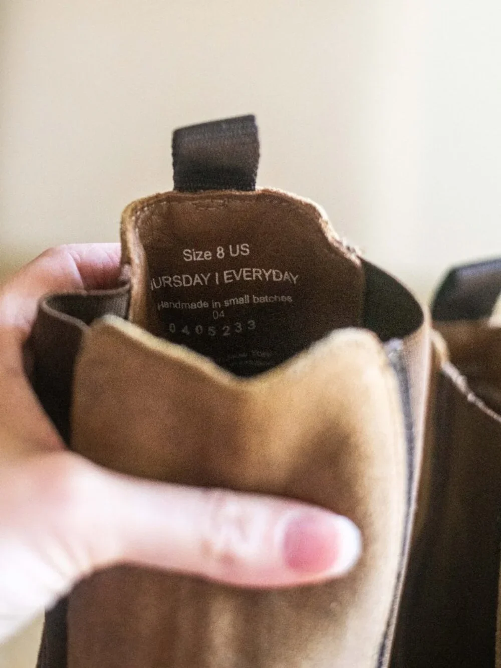 Thursday Boot Company Chelsea Legend boots in Safari Suede Tan